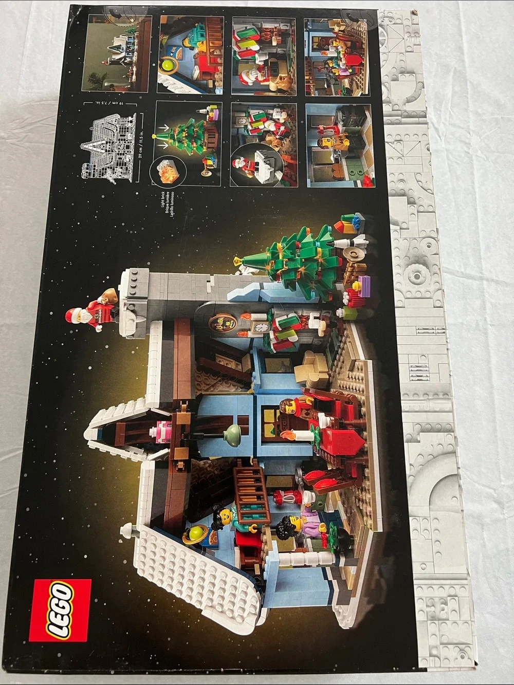 LEGO | Santa's Visit Holiday House Blue & White 10293 Collectible NWT Ages 18+